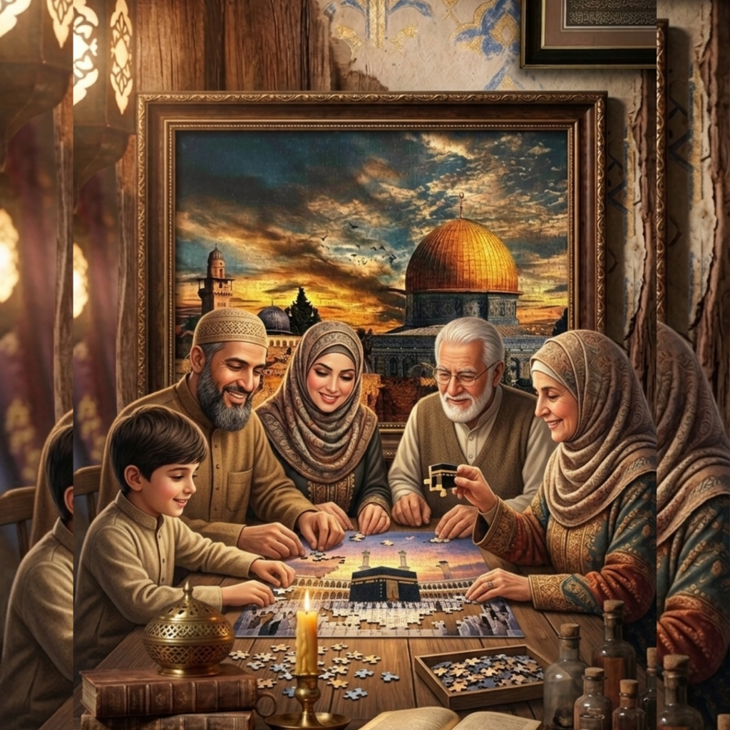 1000 Parça İslami Puzzle